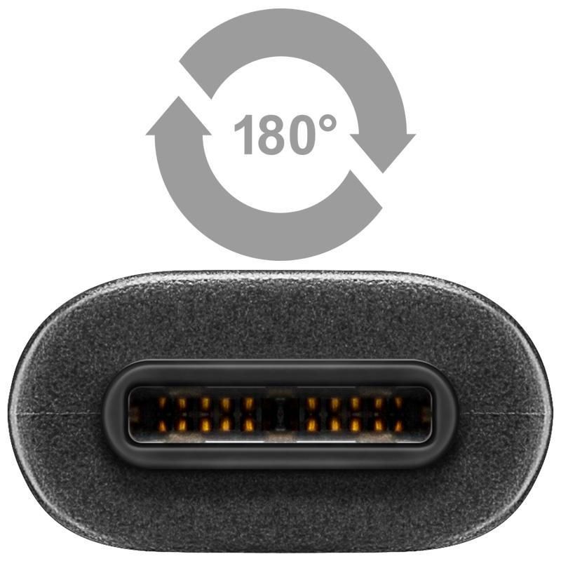 Cavo Superspeed USB A Femmina USB-C Maschio 15cm Blu