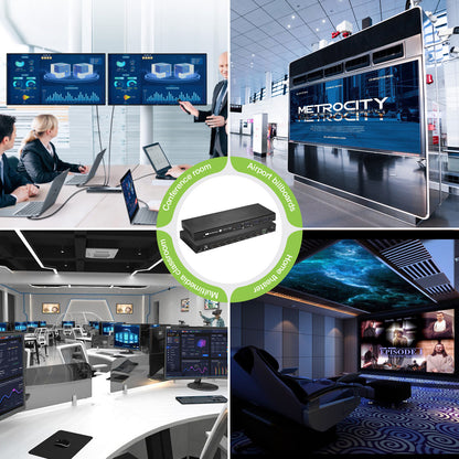 Matrix HDMI 2.0 6X 2 18Gbps 4k@60Hz con Audio e ARC