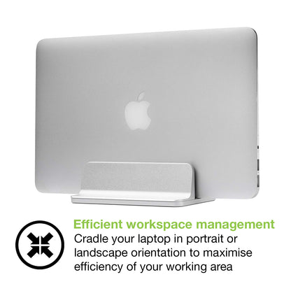 Supporto Verticale per Notebook in Alluminio