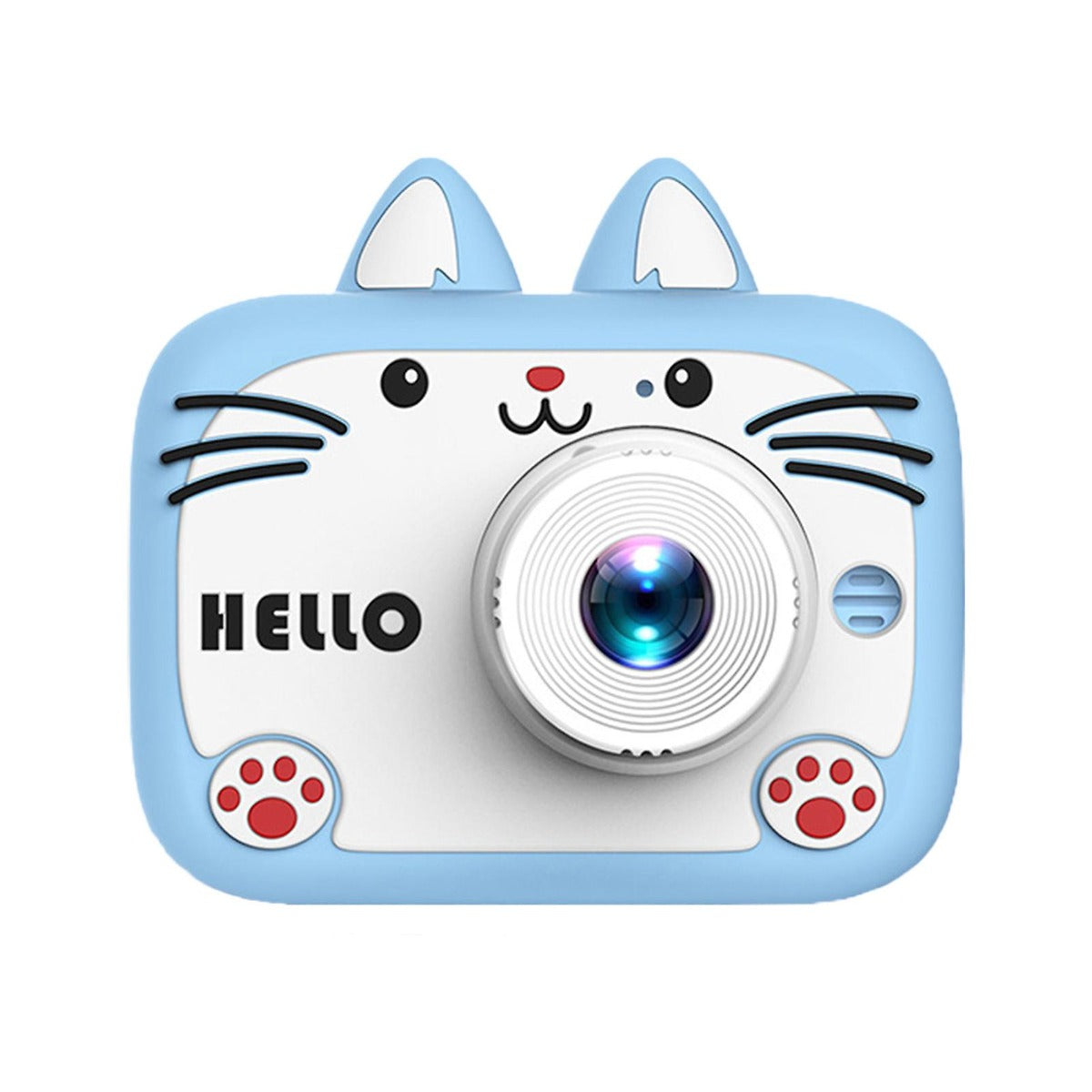 Fotocamera Digitale per Bambini X900 - Design a Forma di Gatto, HD, Selfie e Video Macro