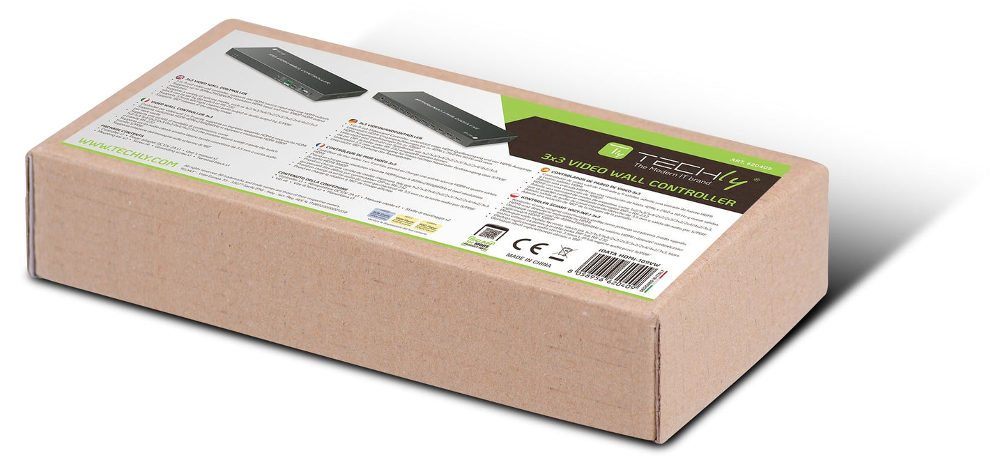 Controller per Video Wall 3x3 HDMI 9 Canali