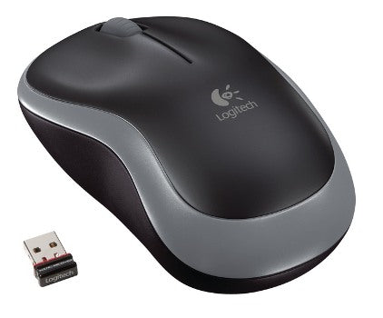 MOUSE OTTICO CORDLESS USB LOGITECH M185 SWIFT GREY 910-002238