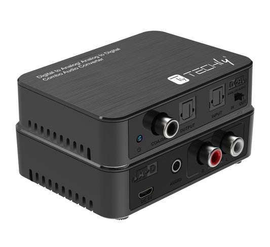 Convertitore Audio da Digitale ad Analogico / da Analogico a Digitale SPDIF Toslink Stereo 3,5''