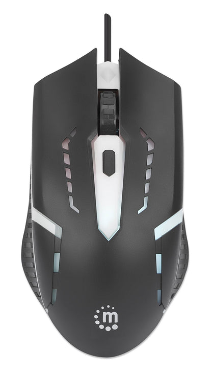Mouse Ottico USB Gaming 1500 Dpi Retroilluminazione LED RGB