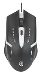 Mouse Ottico USB Gaming 1500 Dpi Retroilluminazione LED RGB