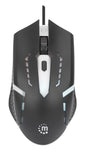 Mouse Ottico USB Gaming 1500 Dpi Retroilluminazione LED RGB