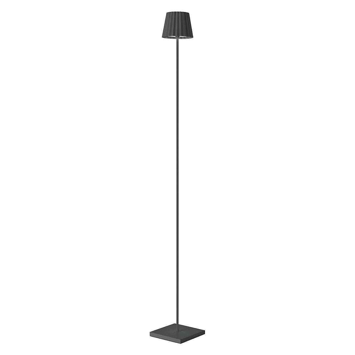 Lampada da terra da esterno LED 120cm con batteria ricaricabile