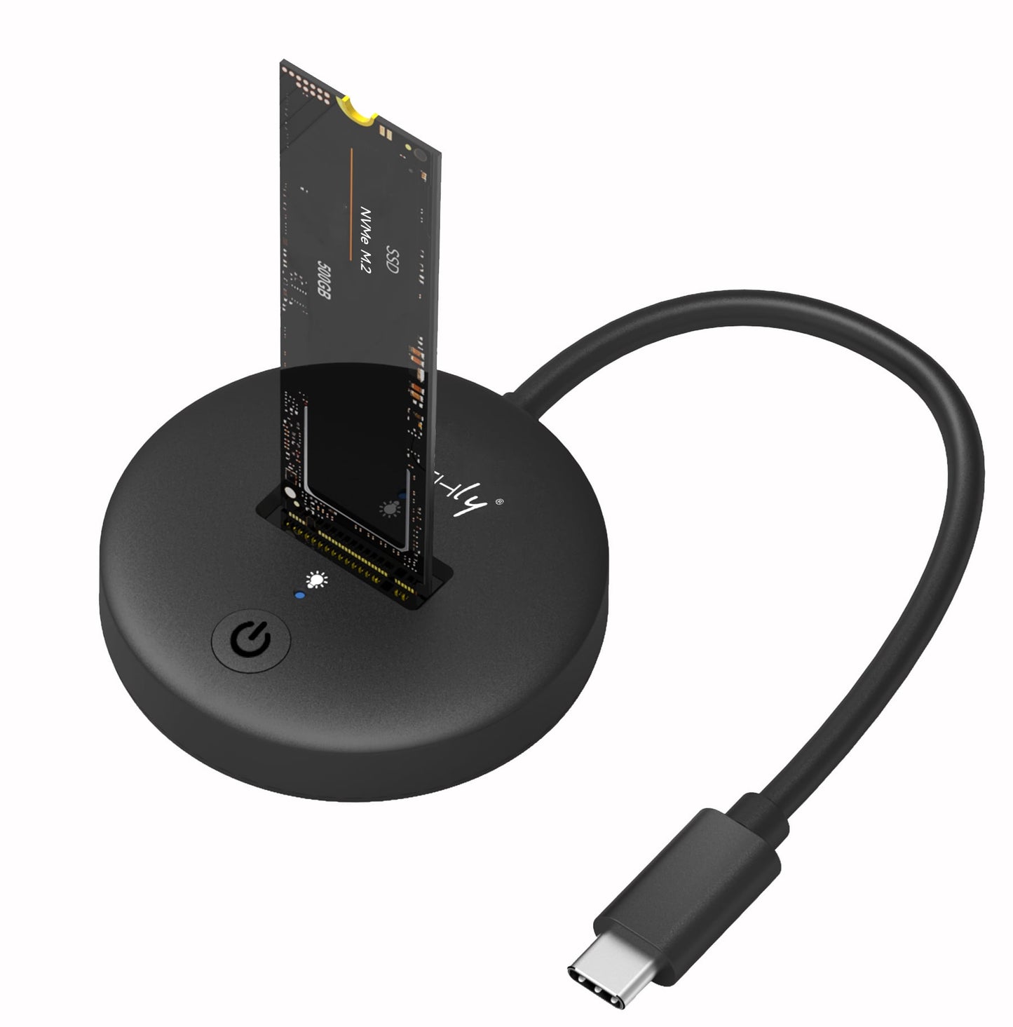 Docking Station M.2 SATA/NVME SSD a USB-C