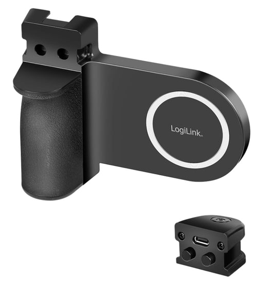 Impugnatura Magnetica per Smartphone con Telecomando Wireless e Luce a 3 Livelli di Luminosit&agrave;