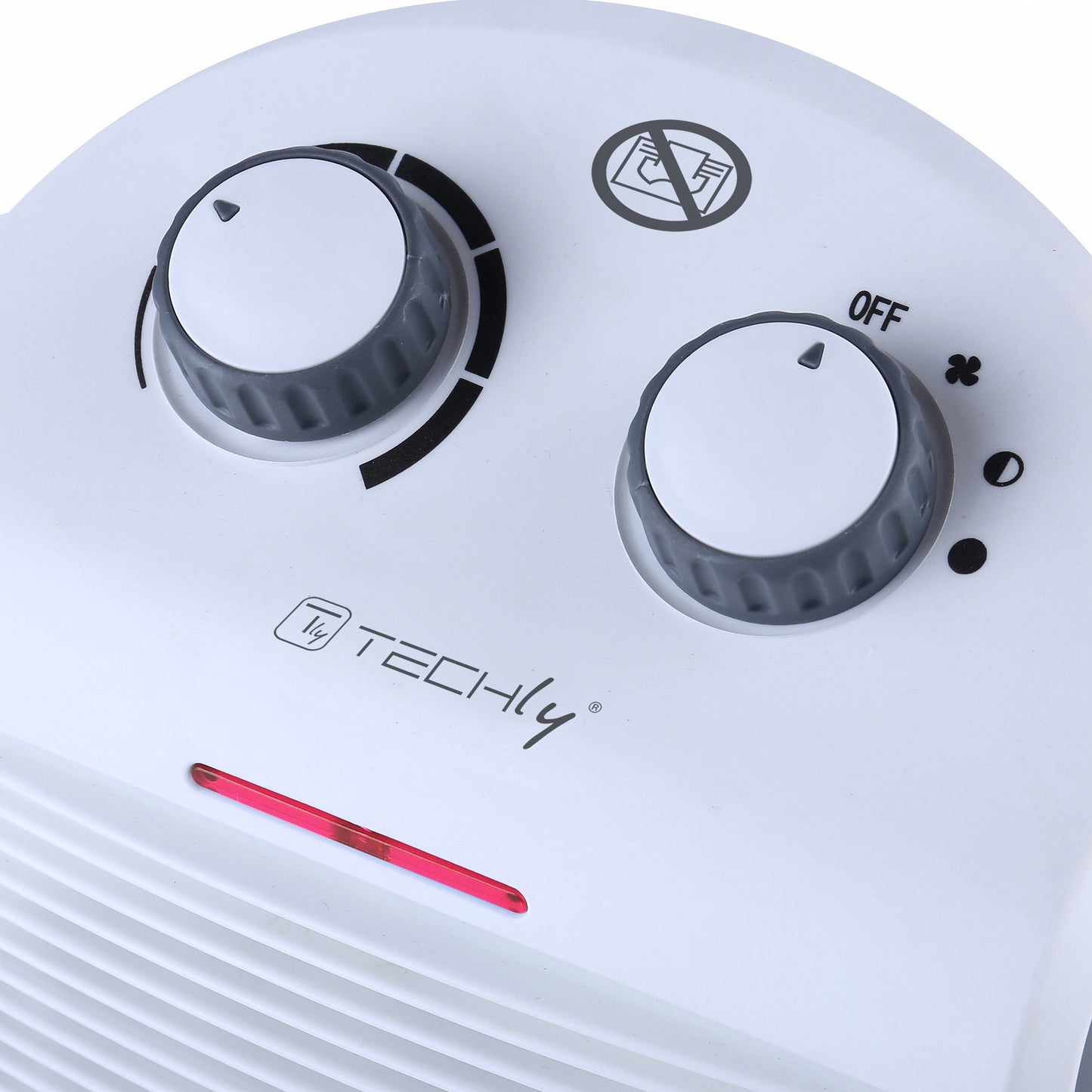 Termoventilatore Portatile 2 Regolazioni di Riscaldamento con Ventilazione IP21 2000W