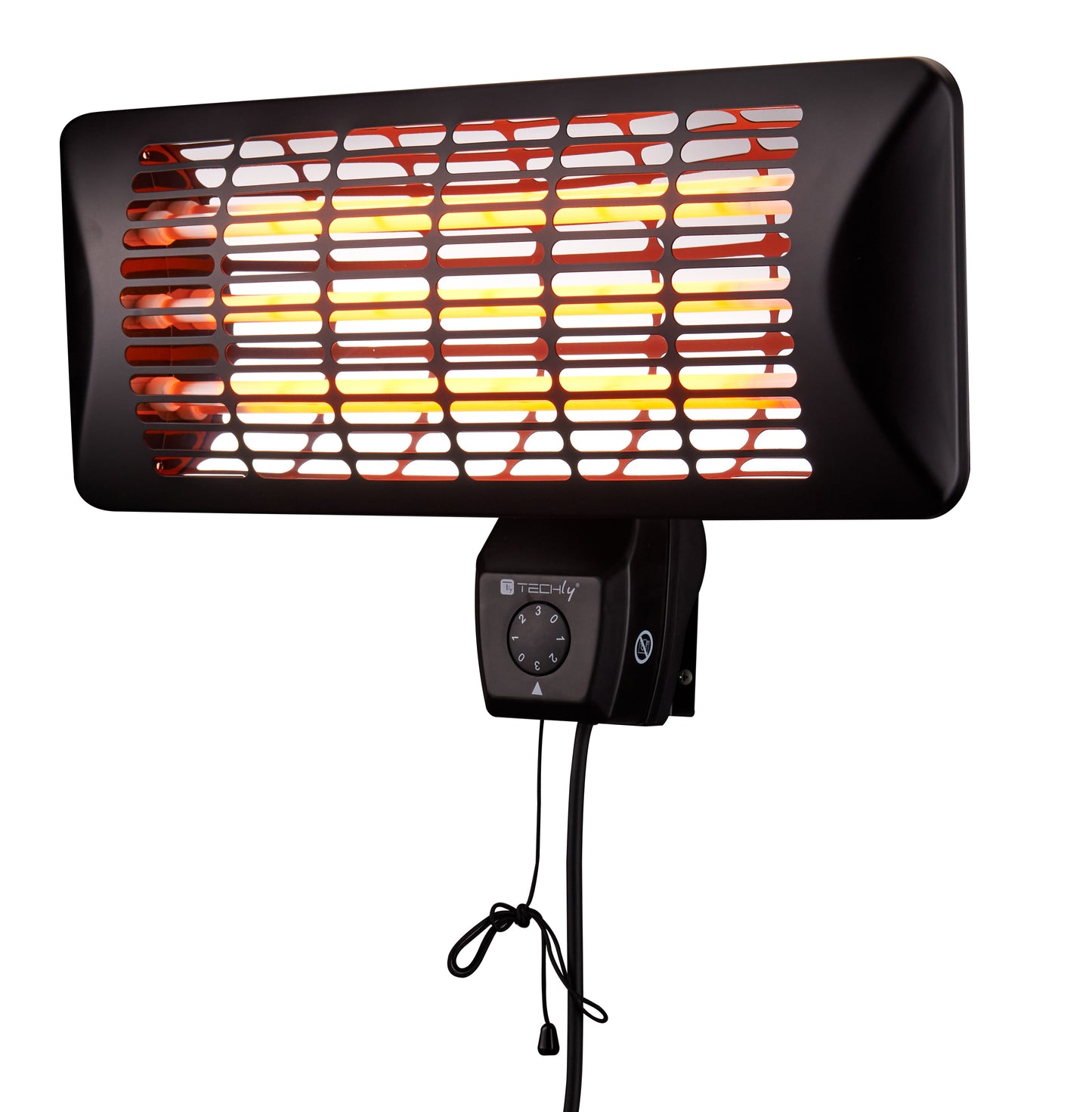 Stufetta da Parete al Quarzo per Interno Esterno IP24 2400W