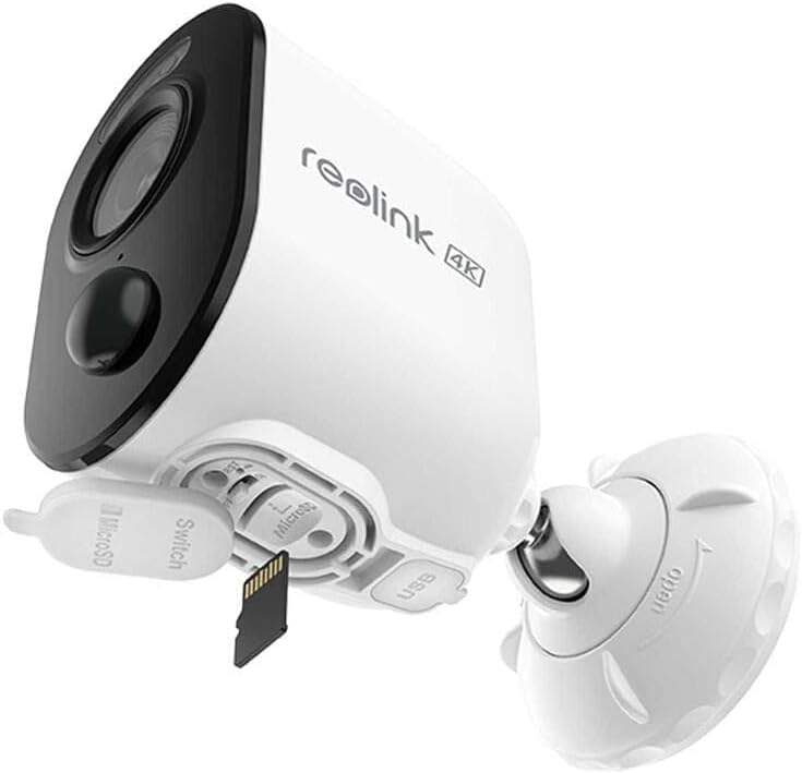 Telecamera di Sicurezza a Batteria 4K 8MP Argus 3 Ultra, Serie B350