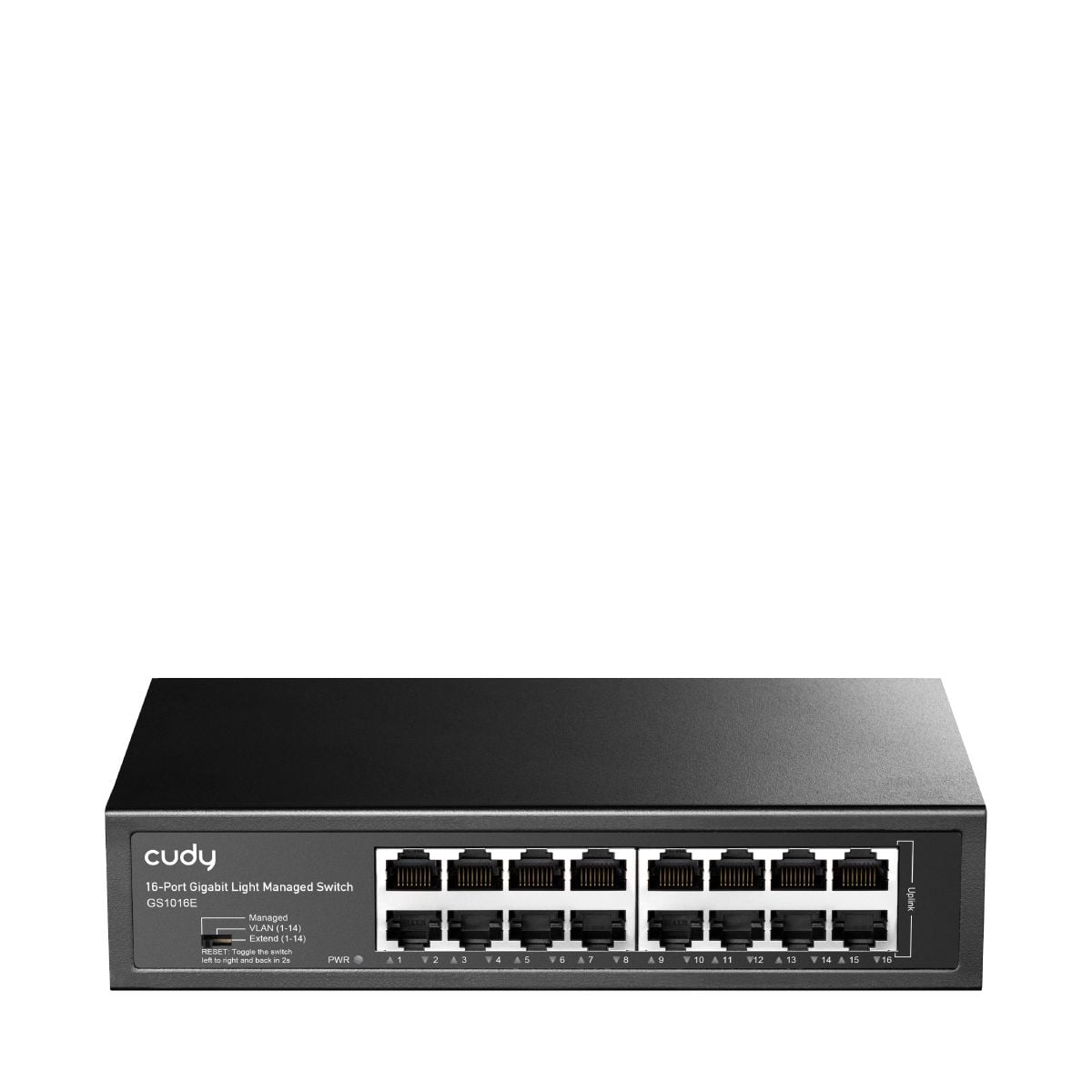 Switch 16 Porte Gigabit Web Managed, GS1016E