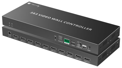 Controller per Video Wall 3x3 HDMI 9 Canali