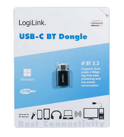 Adattatore Bluetooth 5.3 fino a 20m USB-C 3 Mbit/s USB 3.2