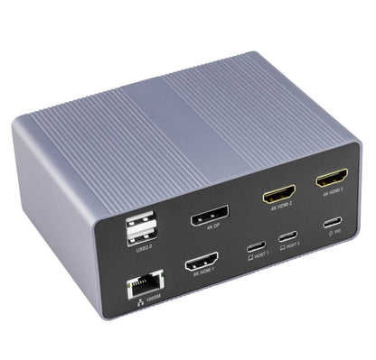 Docking Station 19 in 1 USB-C 8K HDMI 4 Uscite Video