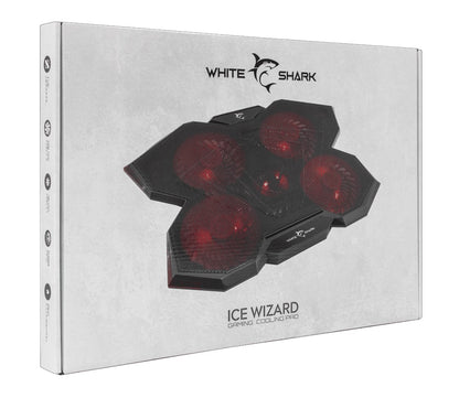 Dissipatore per Notebook fino a 17.3'' con 5 Ventole LED GCP-29