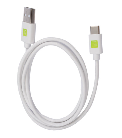 Cavo USB A Maschio 2.0 / USB-C Maschio 1m Bianco