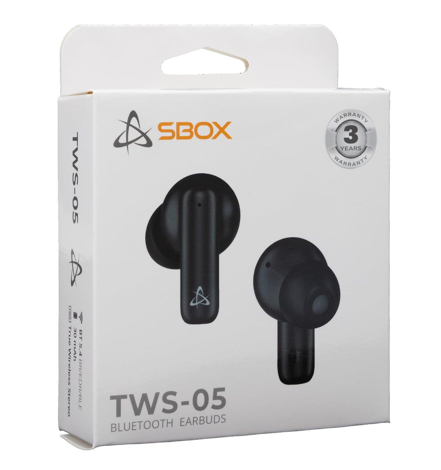 Auricolari Bluetooth v5.4 con Custodia di Ricarica EB-TWS05 Nero