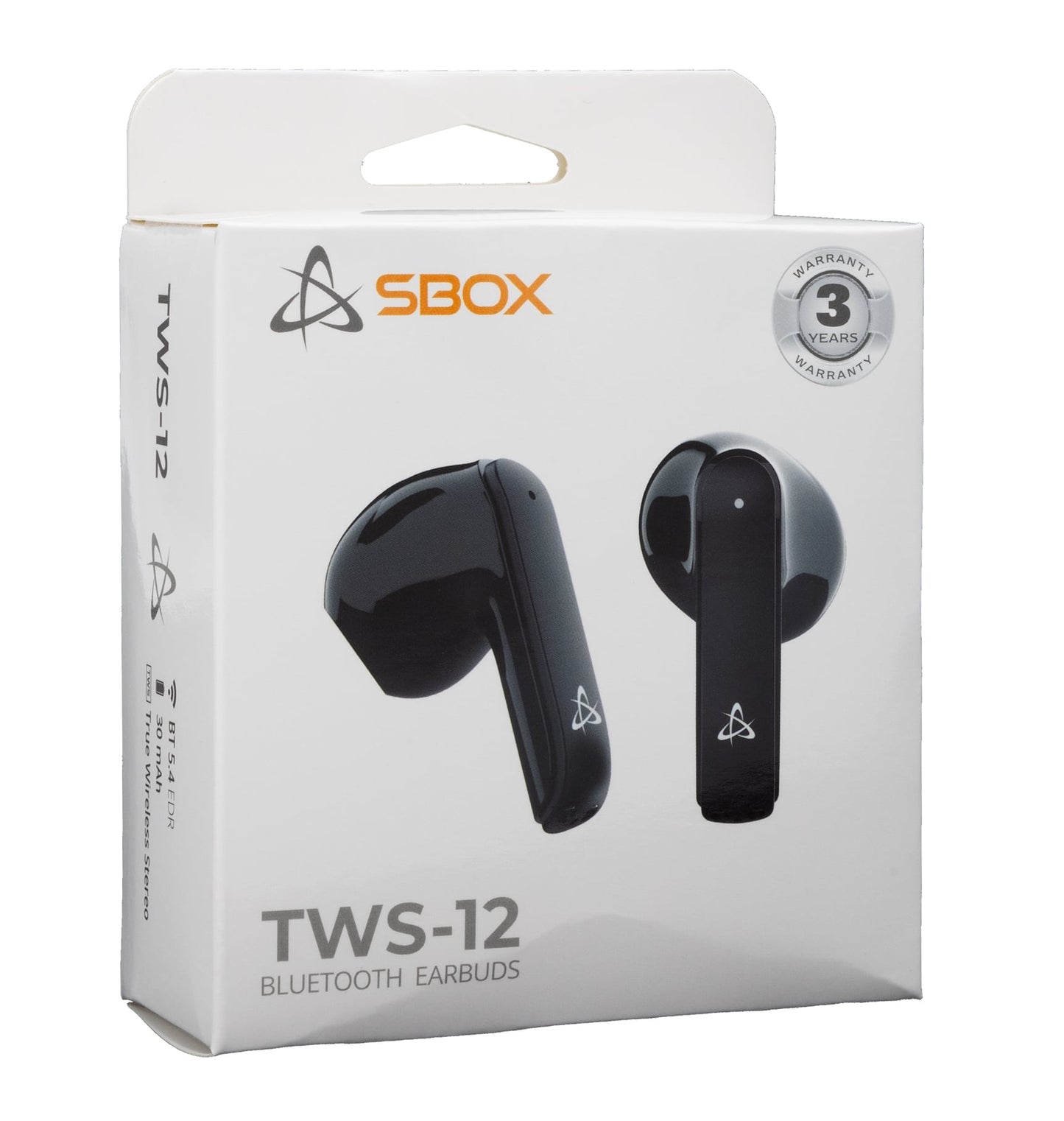 Cuffie Auricolari con Microfono Bluetooth EB-TWS12 Nero