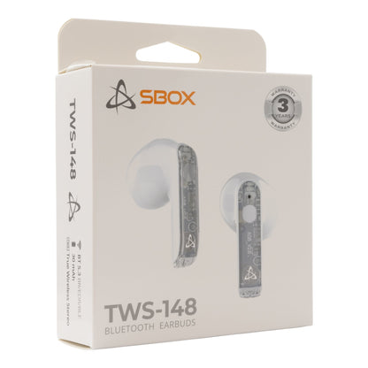 Cuffie Auricolari Bluetooth con Microfono EB-TWS148 Bianco