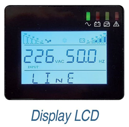 Gruppo di Continuità UPS 3000VA 2400W Line Interactive Onda Sinusoidale