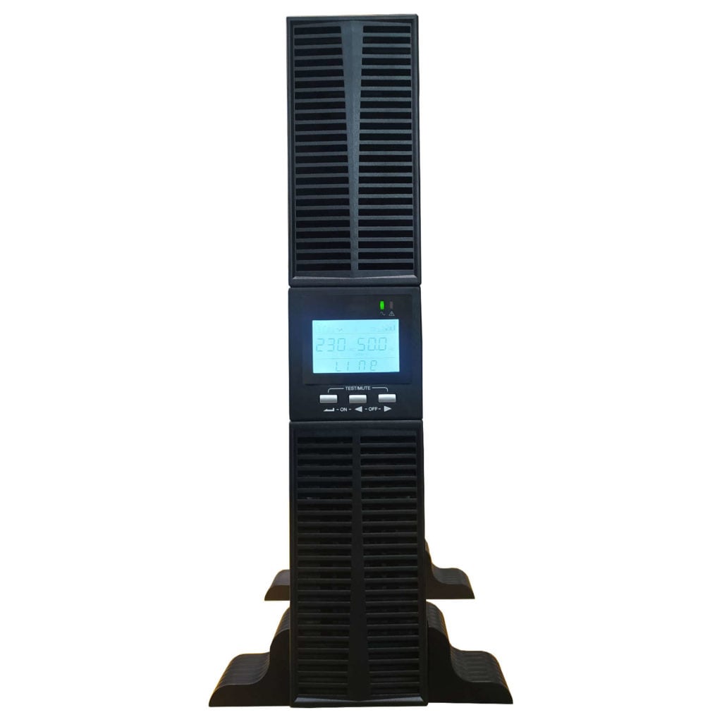 Gruppo di Continuità UPS 1000VA 900W OnLine Doppia Conversione Tower/Rack con Batterie Hot Swap