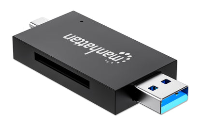 Lettore/Scrittore USB 3.0 Combo USB-C/USB-A Multi-Schede