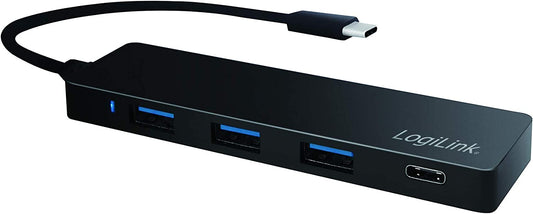 Hub USB-C 3.2 Gen1 SuperSpeed 3 Porte USB-A 1 porta USB-C Nero