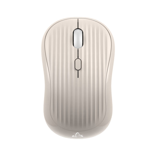 Mouse Ottico Wireless 1600 Dpi 4D Beige, WM-602BE