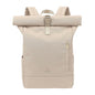 Zaino Rolltop Impermeabile per Notebook Jakarta 15,6'' Beige
