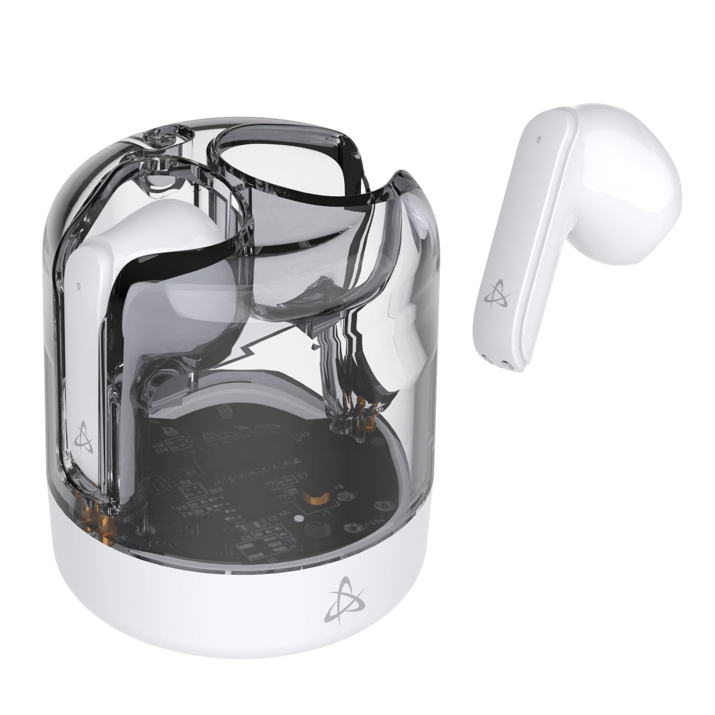 Cuffie Auricolari con Microfono Bluetooth EB-TWS12 Bianco