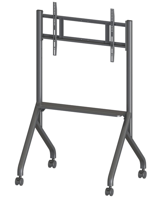 Supporto Mobile da Pavimento Multifunzione per TV LCD/LED/Plasma 55-86'' Nero