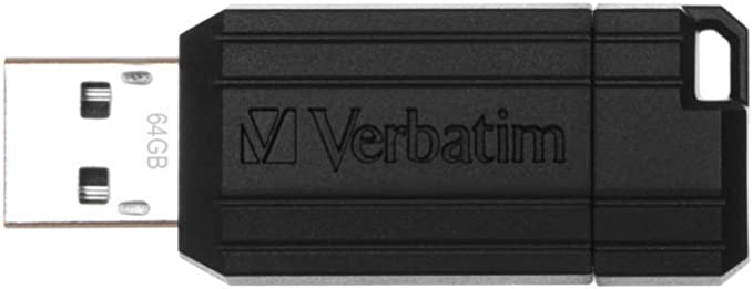 Memoria USB 2.0 PinStripe da 64Gb Colore Nero