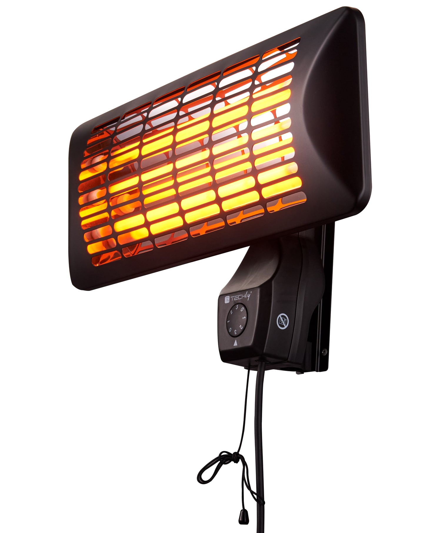 Stufetta da Parete al Quarzo per Interno Esterno IP24 2400W