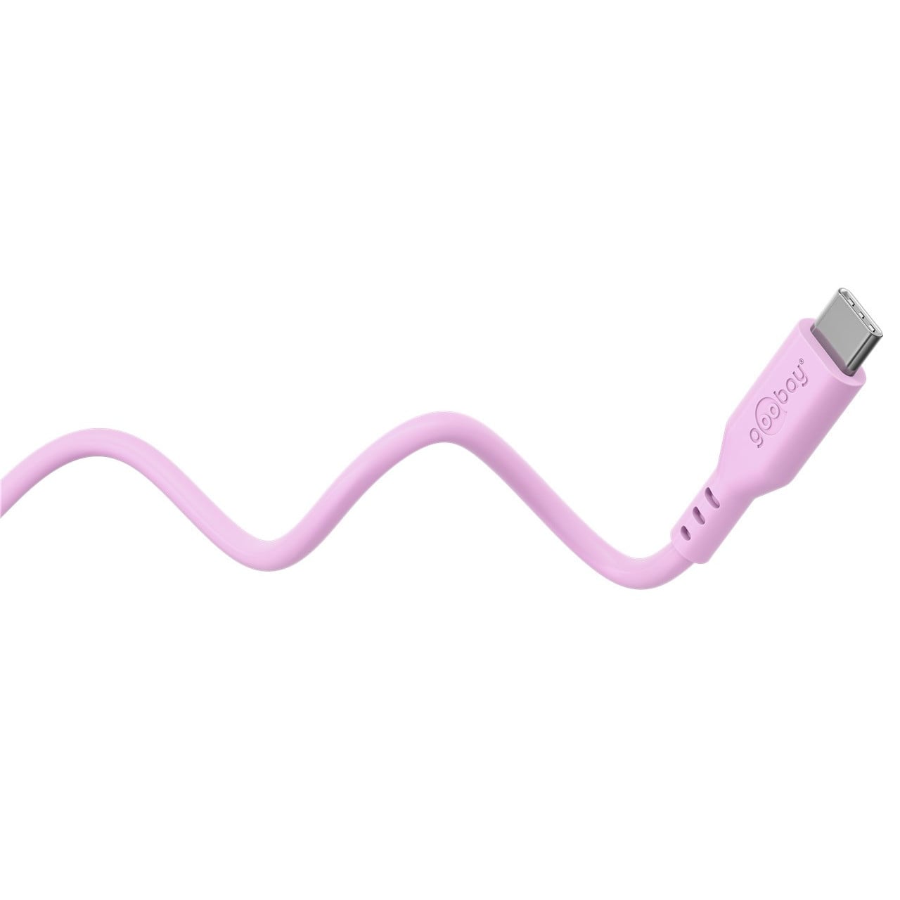 Cavo USB-C Maschio/Maschio USB 2.0 in Silicone 1,5 metri Rosa