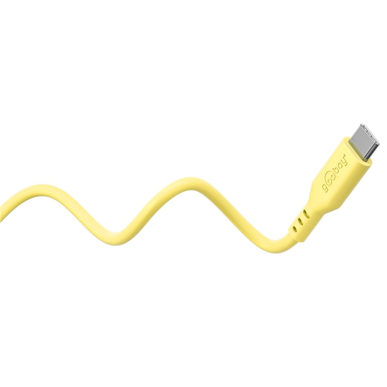 Cavo USB-C Maschio/Maschio USB 2.0 in Silicone 1,5 metri Giallo