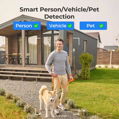 Videocamera di Sorveglianza 4K 8MP Argus PT Ultra con Pannello Solare, Serie B440SP