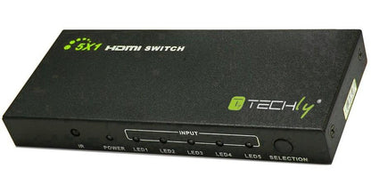Switch HDMI 5 IN 1 OUT con Telecomando 4K UHD 3D