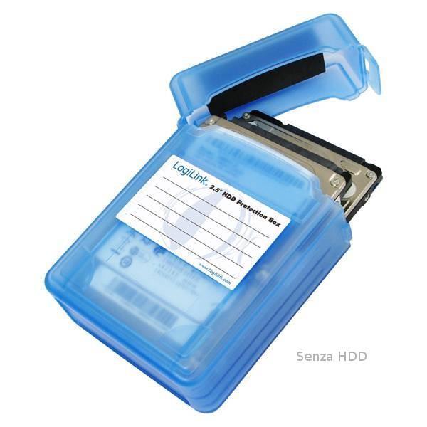 Scatola di Protezione per 2 HDD 2,5''