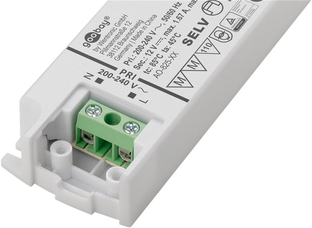 Alimentatore Led da 20W per Led (0.5W-20W)