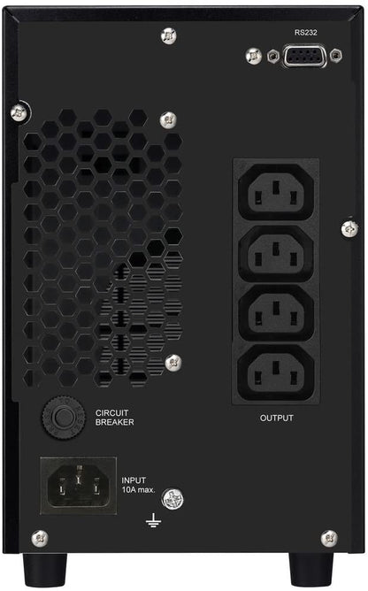 Gruppo di Continuità UPS E4 VALUE Display LED 2000VA On Line Doppia Conversione