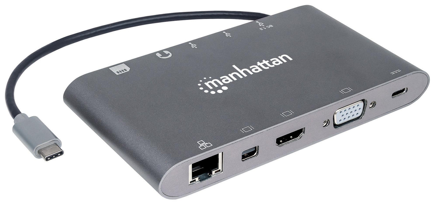 Docking Station USB-C SuperSpeed 7 in 1