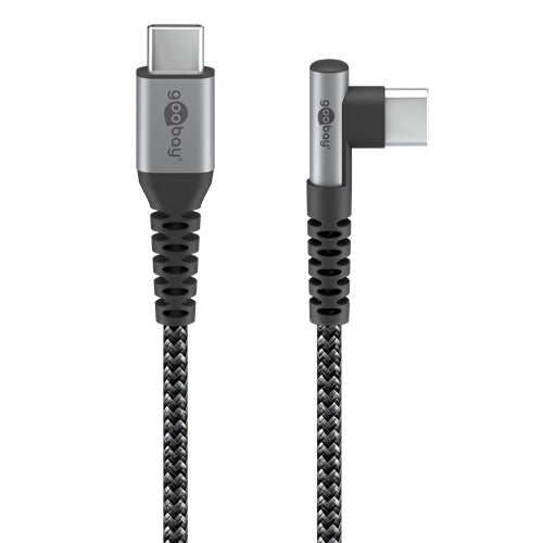 Cavo USB-C Maschio Angolato a USB-C Dritto 2m