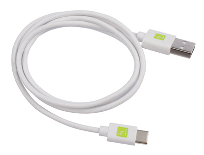 Cavo USB A Maschio 2.0 / USB-C Maschio 1m Bianco