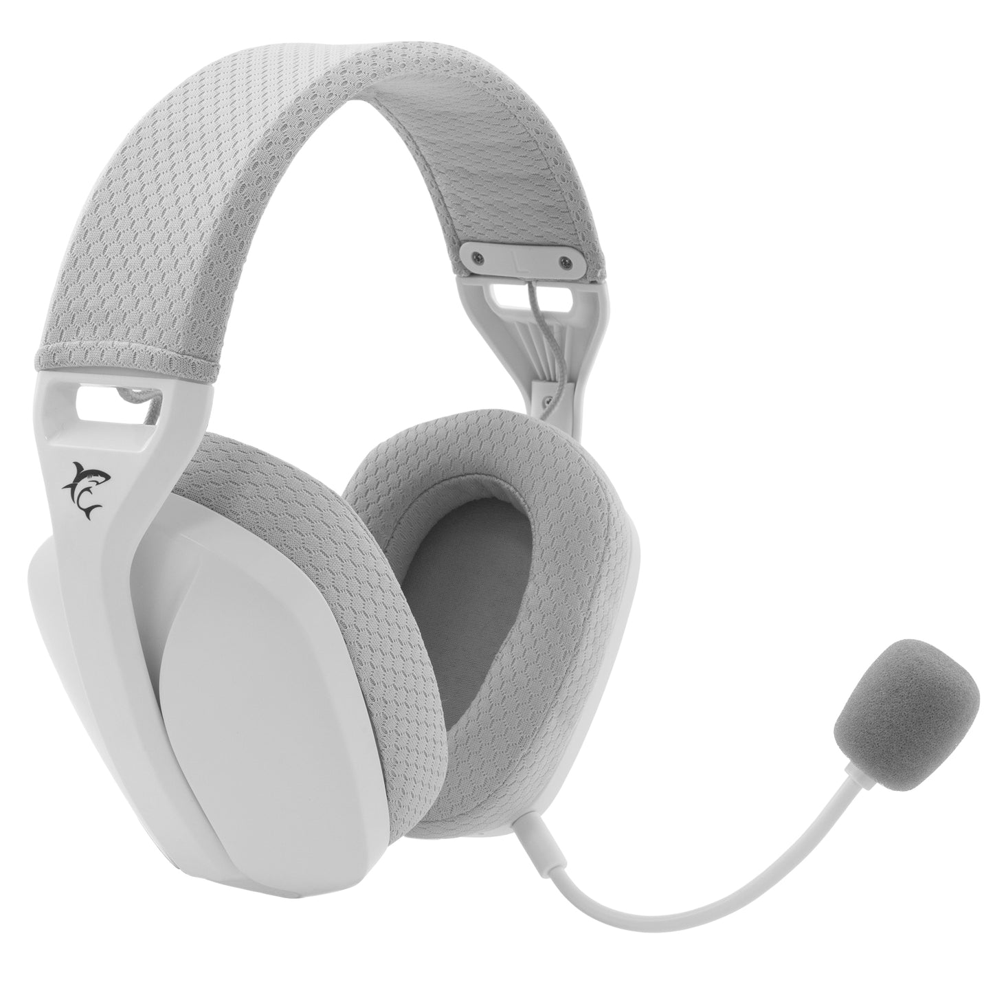 Cuffia Gaming Stereo Wireless con Microfono Bianco BUTTERFLY