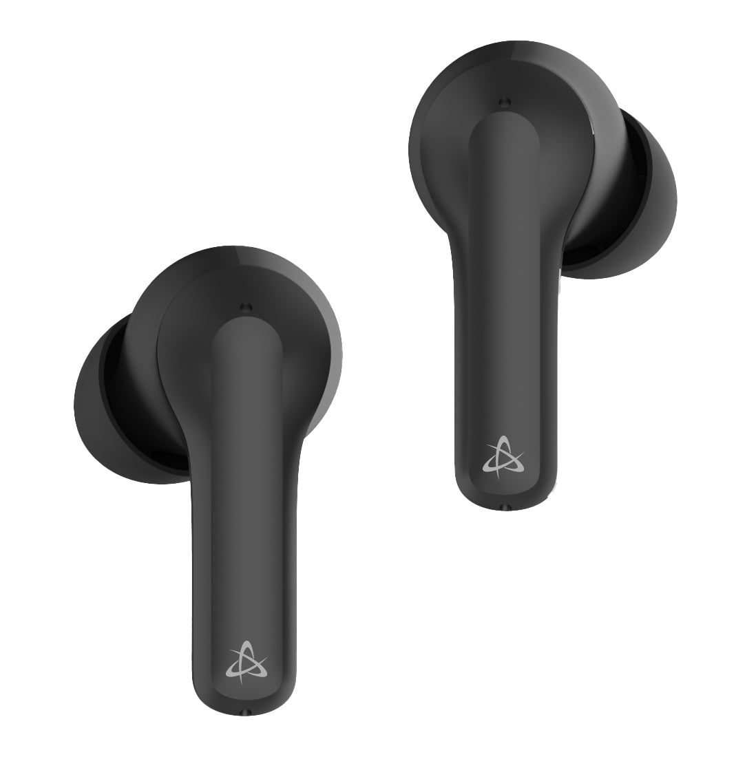 Auricolari Wireless BT v5.3 Cancellazione del Rumore con Custodia di Ricarica 2 in 1 Nero