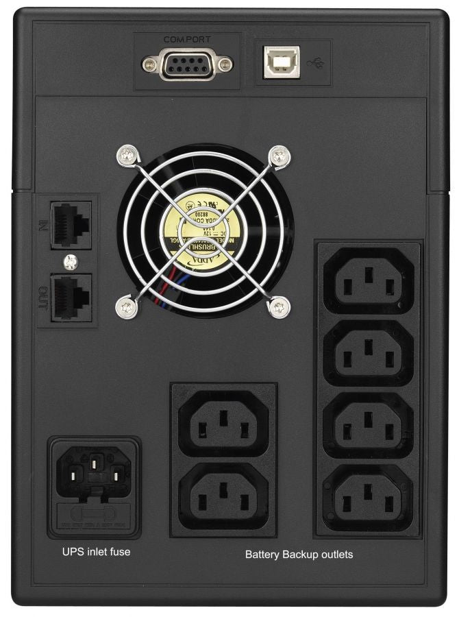 Gruppo di Continuità UPS E2 1500VA LCD Line Interactive Onda Sinusoidale