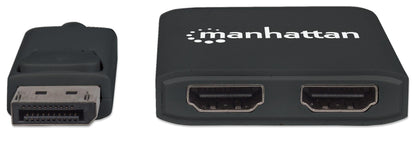 Splitter Hub DisplayPort a 2 porte HDMI con MST