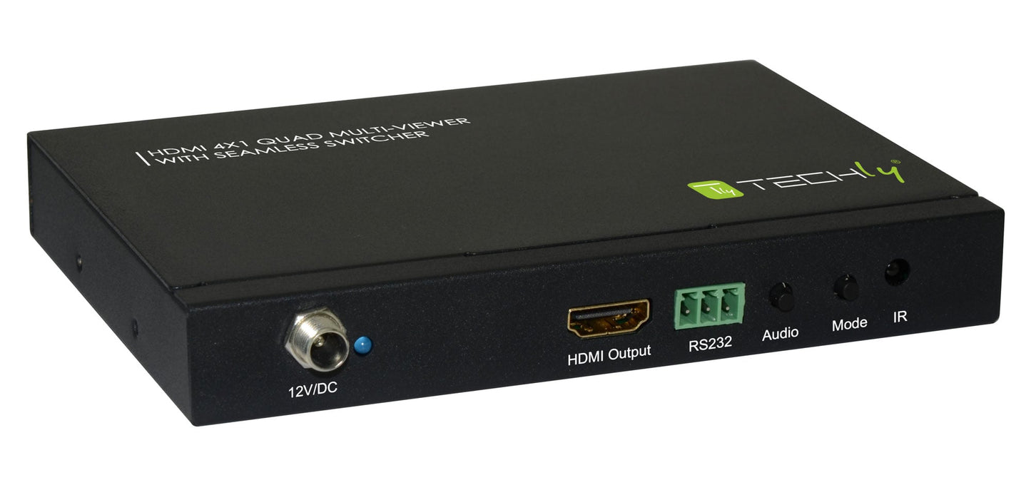 Multiview HDMI 4x1 con switch seamless